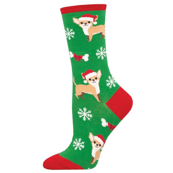 Festive Chihuahua Women's Sock