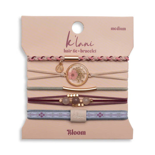 K'lani Bloom Hair Tie + Bracelet