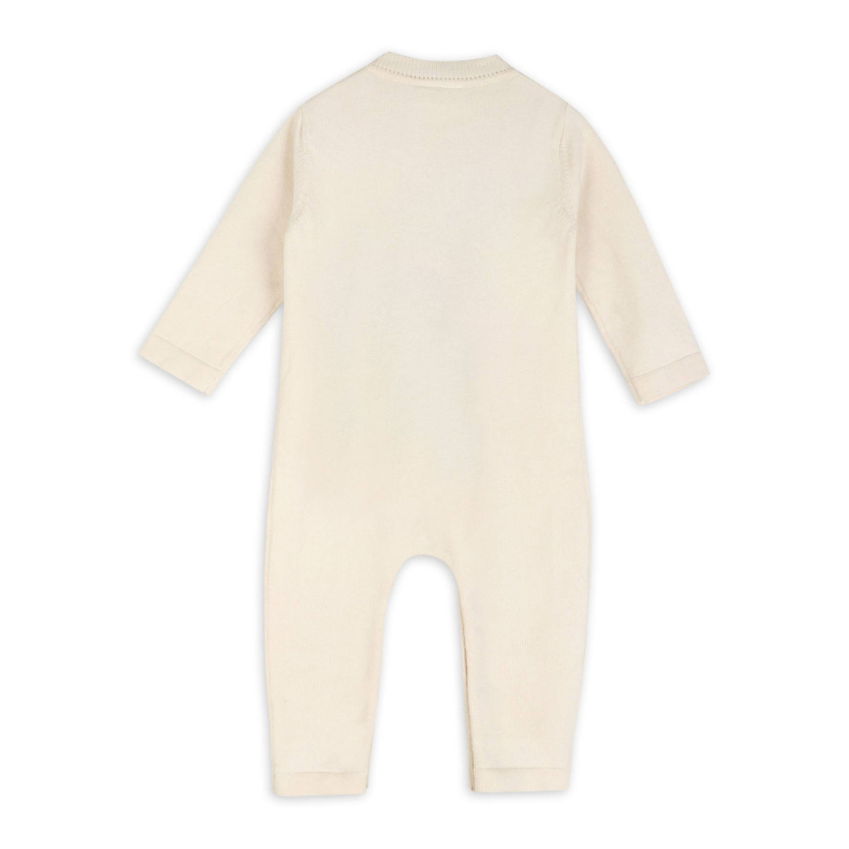 Furry Bear Knit Baby Jumpsuit (Organic Cotton)