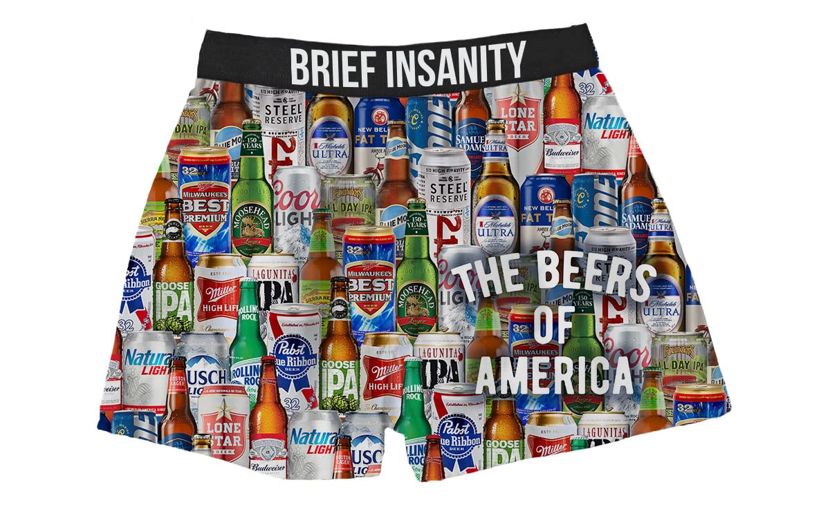 Beers of America Boxers