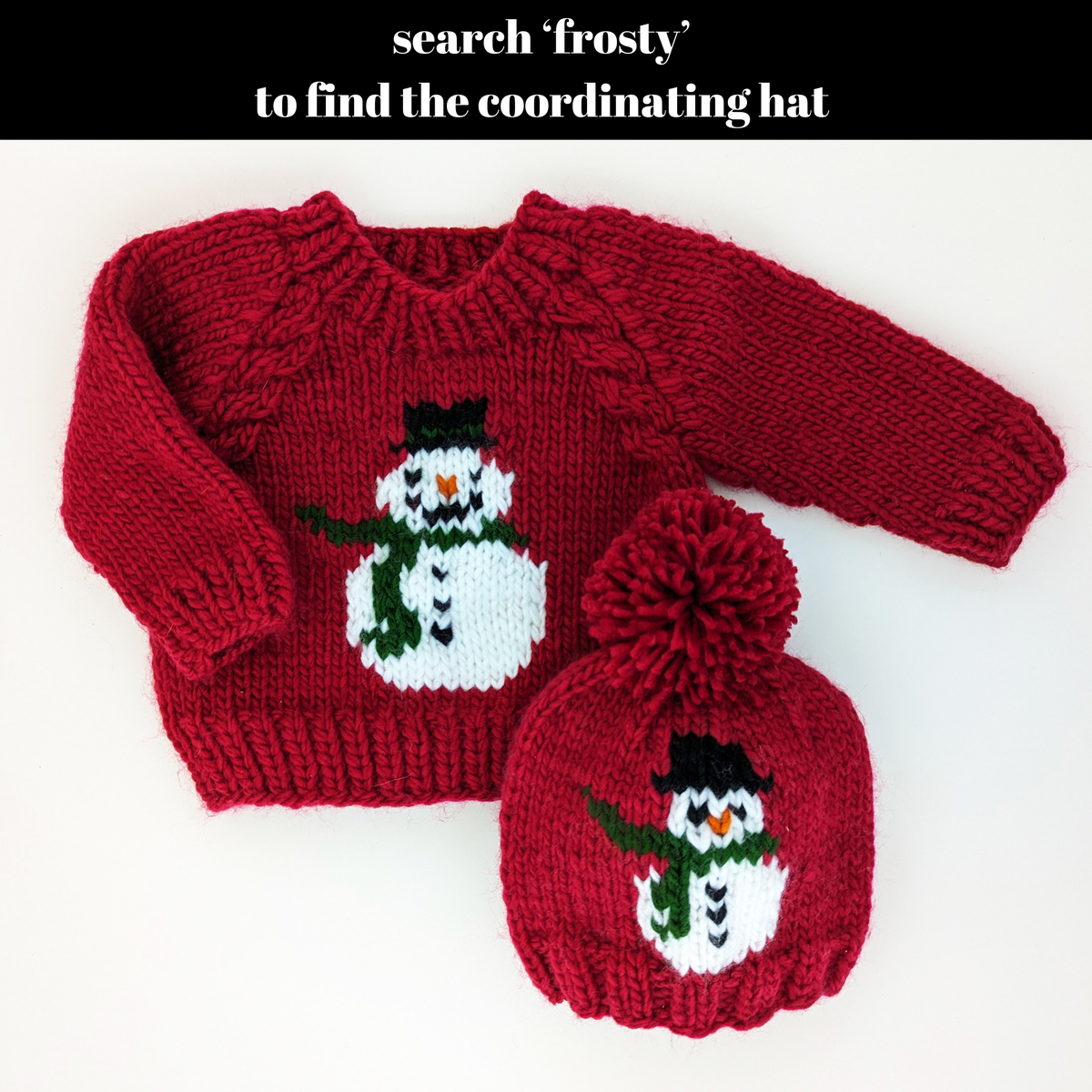 Frosty Snowman Ruby Crew Neck Sweater Baby & Toddler SALE