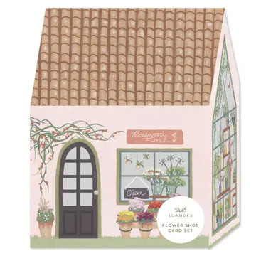 Flower Shop Mini Greeting Card Set