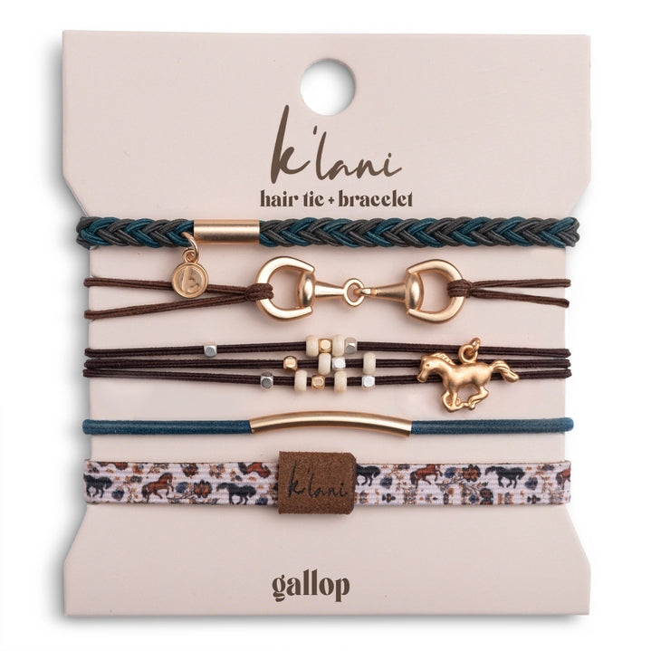 Gallop Hair Tie + Bracelet