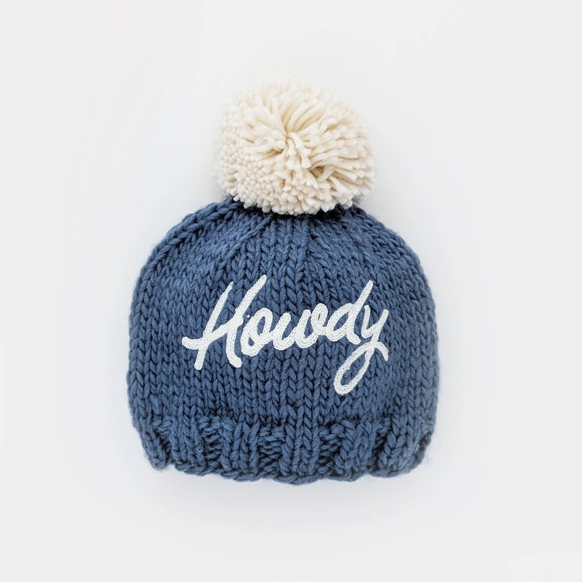Howdy Beanie Hat Slate Blue for Baby & Kids