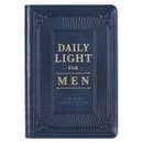 Daily Light for Men Blue Faux Leather Devotional