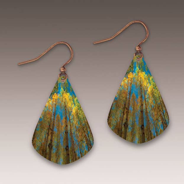 Bright Summer Aspen Nature Short Drop