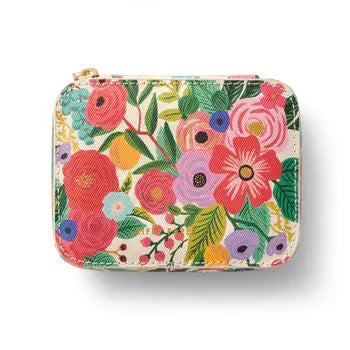 Garden Party Travel Jewelry Case