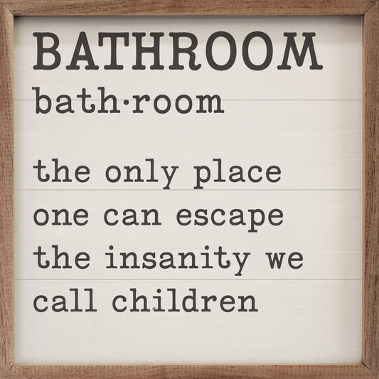 Bathroom Definition White