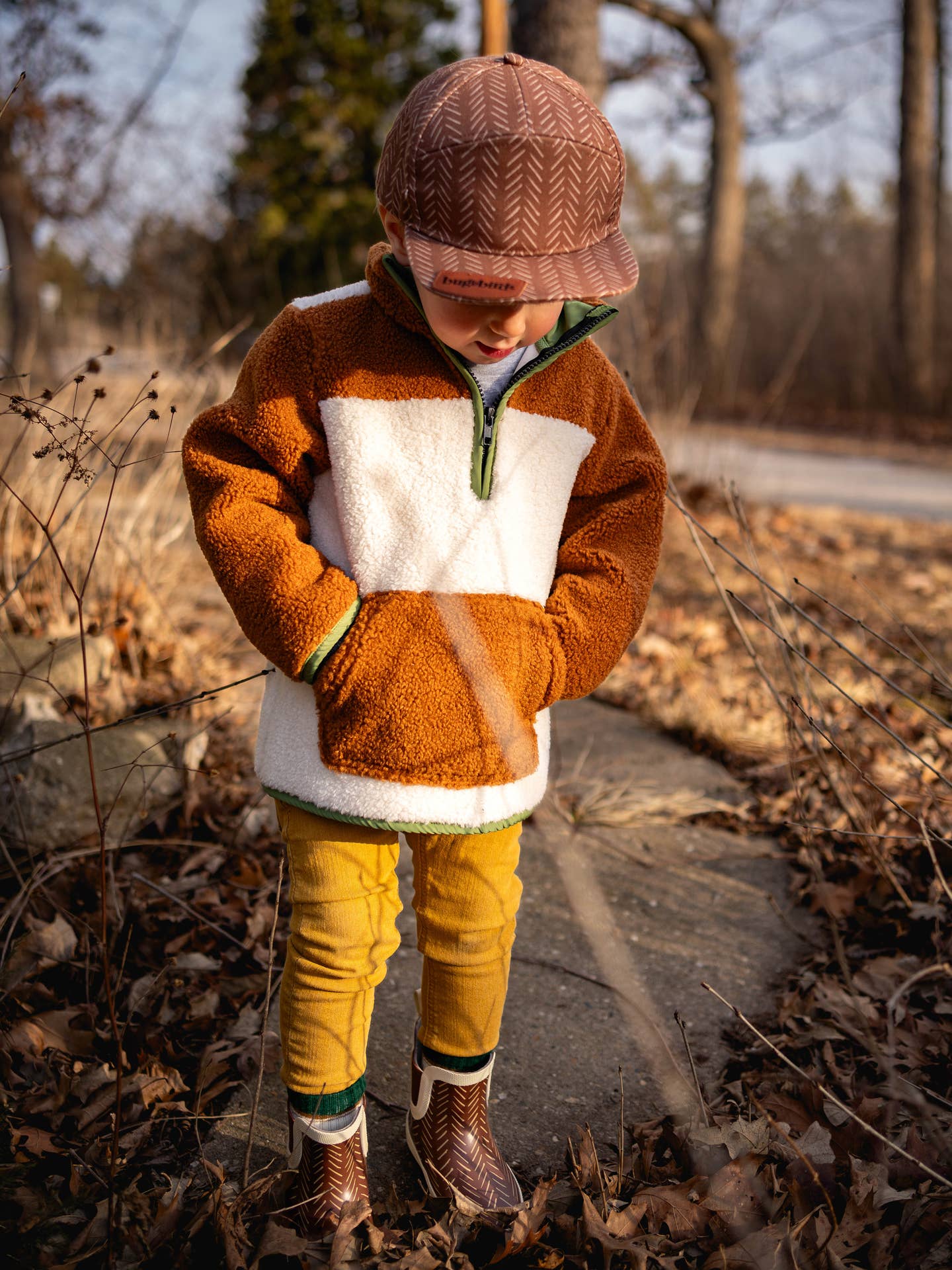 Camel Sherpa Pullover