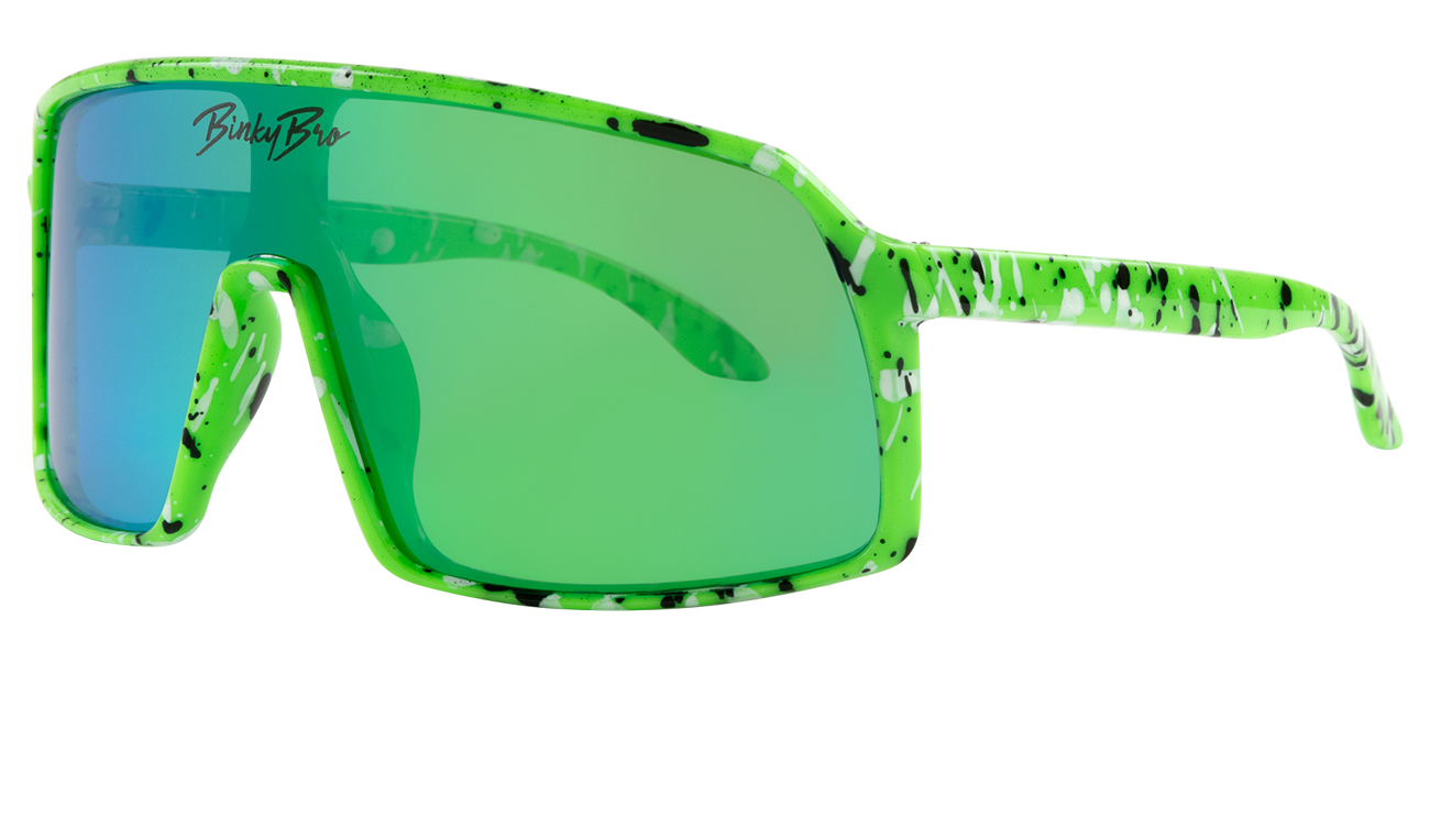 Kids Sunglasses Monteverde (Electric Green)