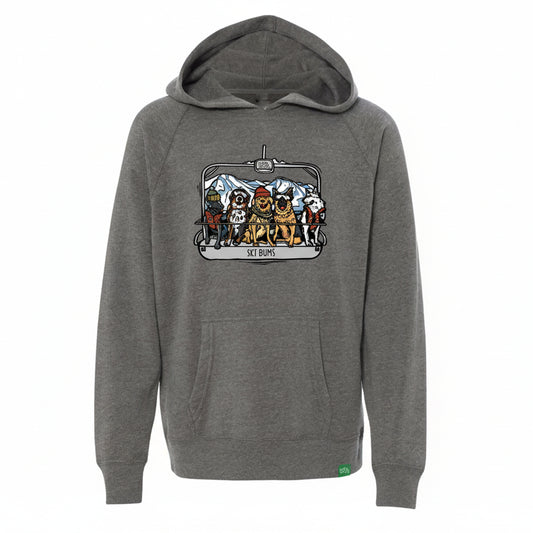 Ski Bums Youth Hoodie