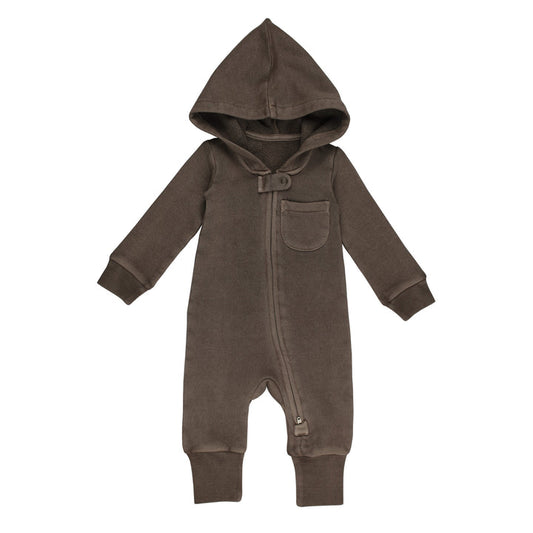 Organic Cozy Zipper Romper