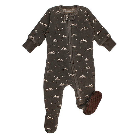 Organic Cozy 2-Way Zipper Footie