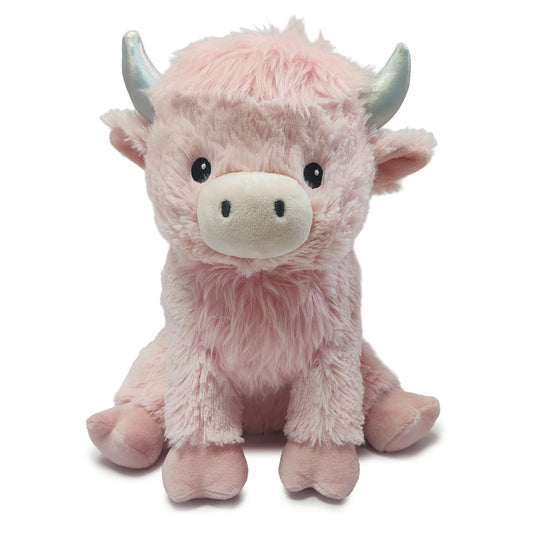 Pink Highland Cow Warmies®