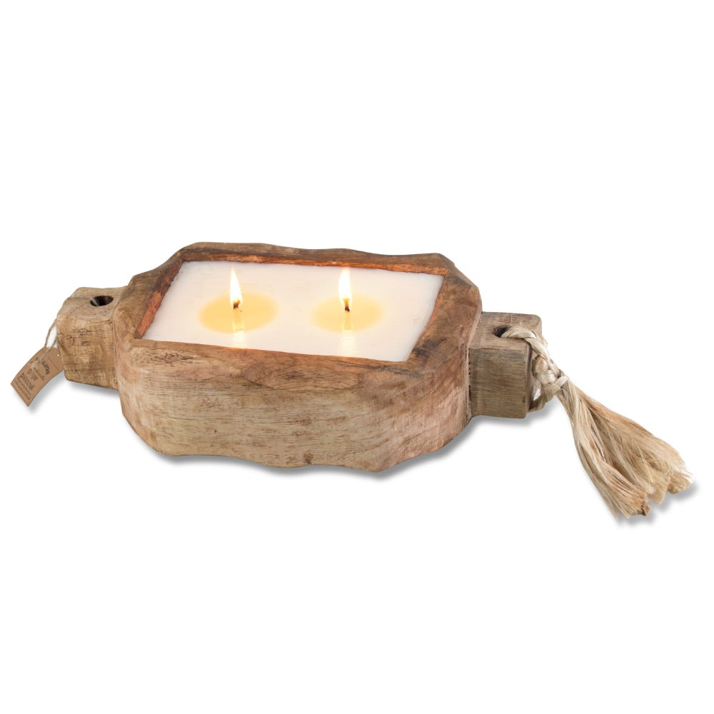 Driftwood Candle Tray Small - 24oz