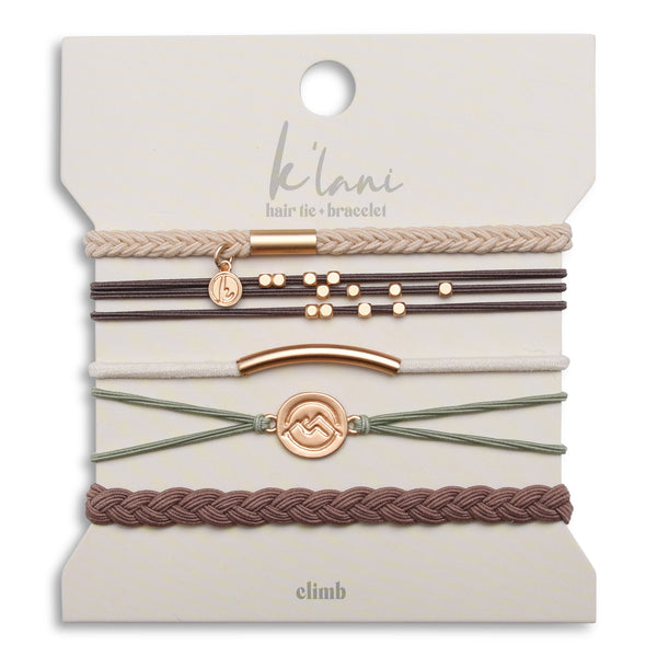 K'lani Climb hair tie + bracelet