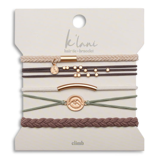K'lani Climb hair tie + bracelet