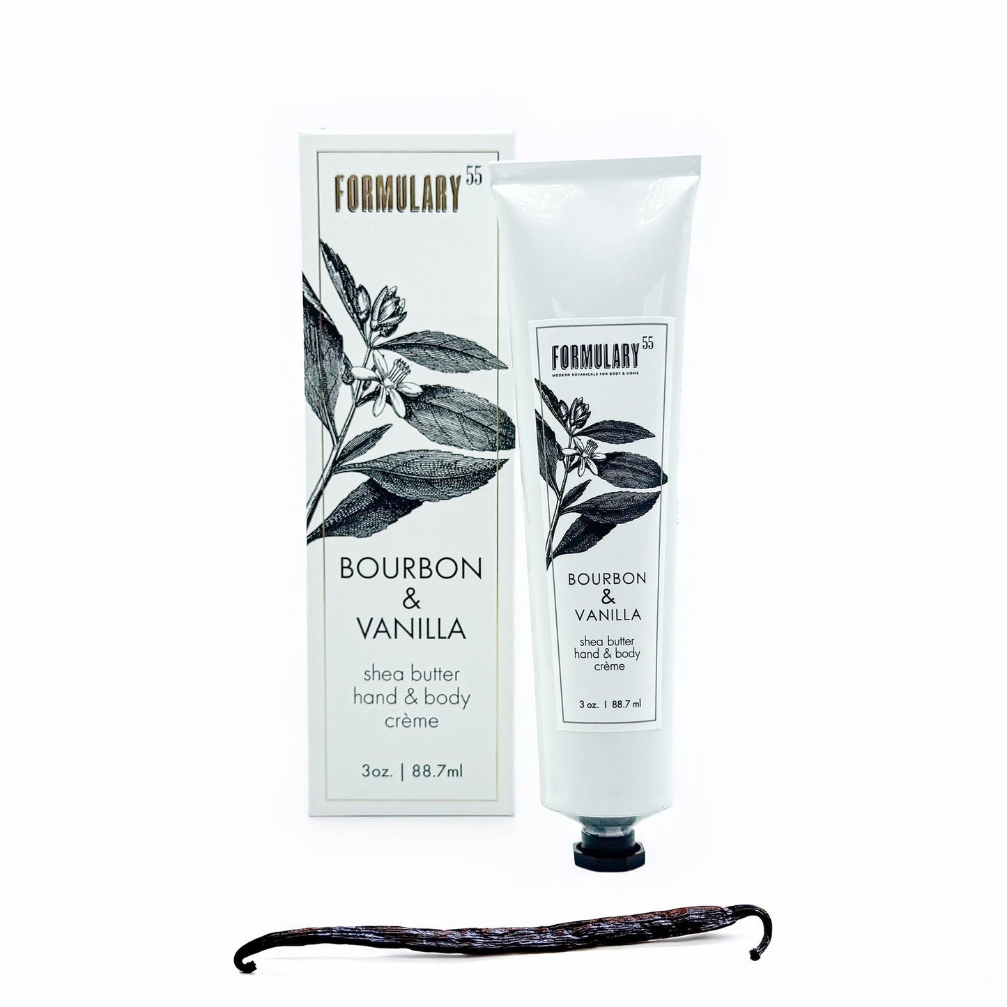 Tester Bourbon & Vanilla Hand  and Body Creme Tube