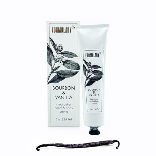 Tester Bourbon & Vanilla Hand  and Body Creme Tube