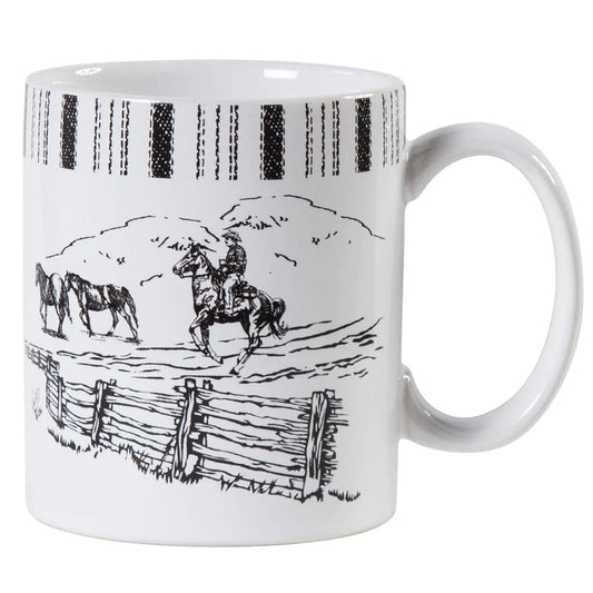 Ranch Life Horse Mugs