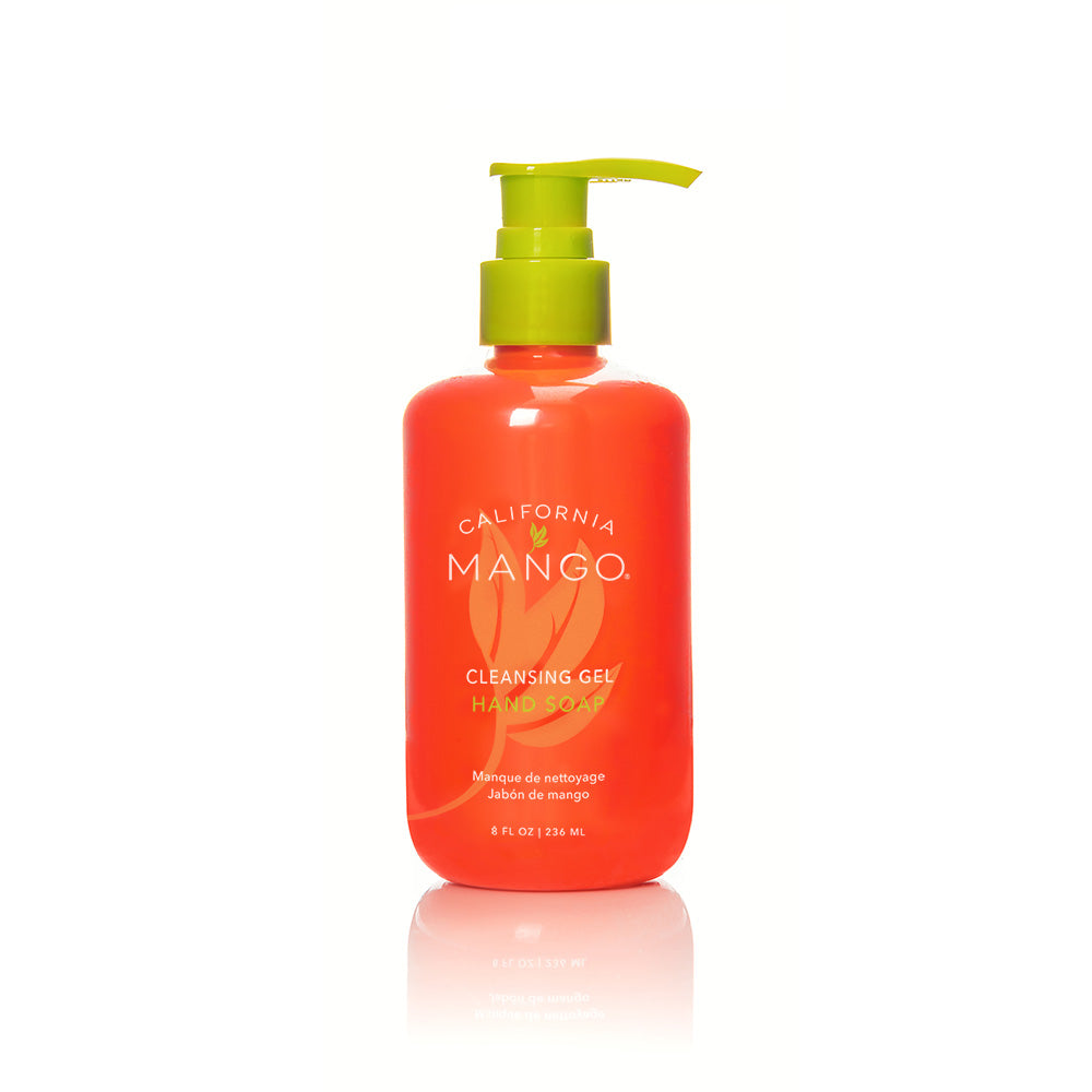 Mango Cleansing Gel Hand Soap w/Pump  8 FL OZ