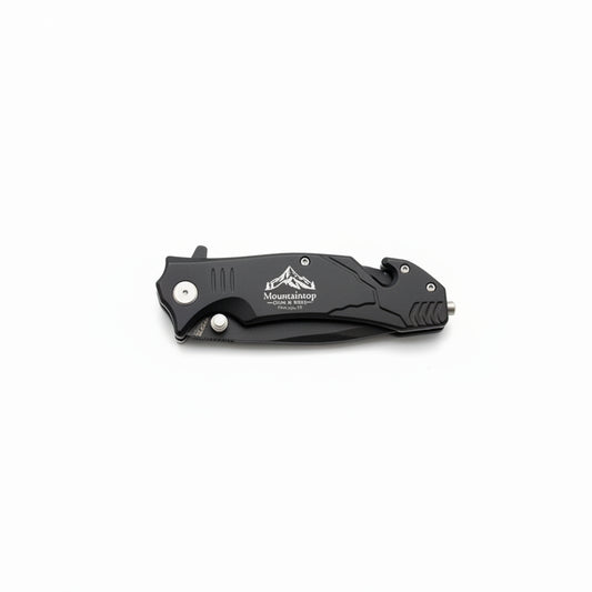 Knife - Bison River Black Logo