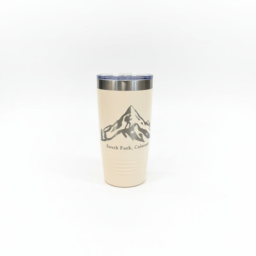 Tumbler Sand/Metal 20oz
