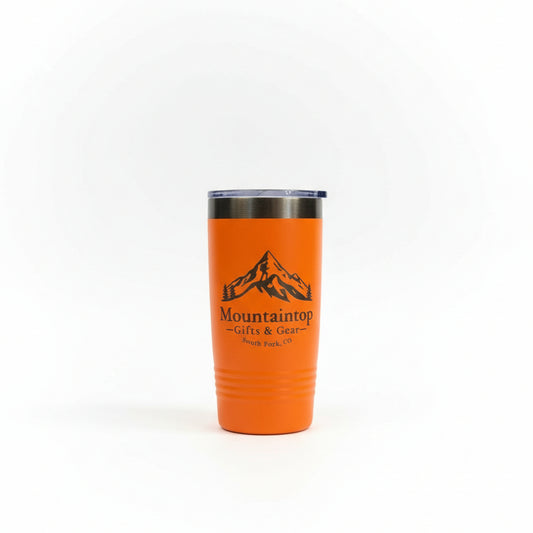 Tumbler Orange/Silver 20 oz