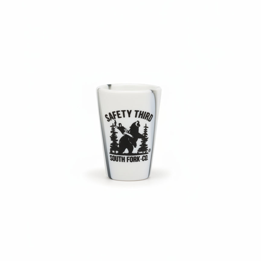 Silicone Shot Glasses - "Safety Third"