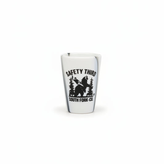 Silicone Shot Glasses - "Safety Third"