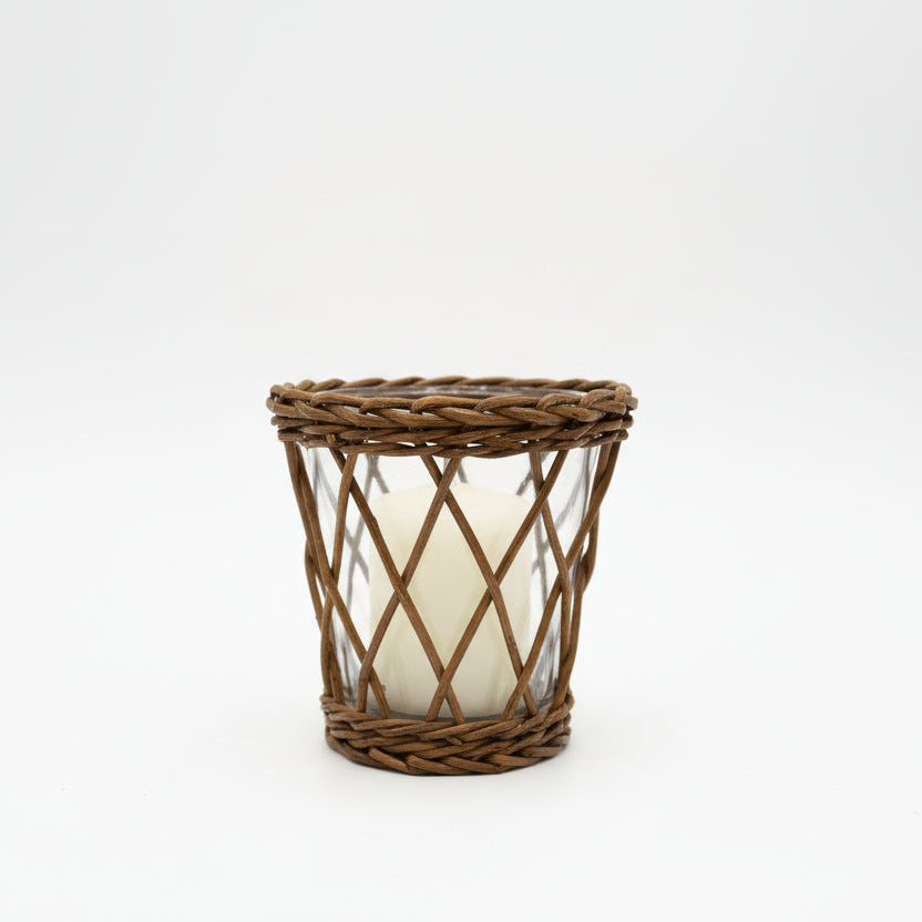 Willow Wrapped Vase