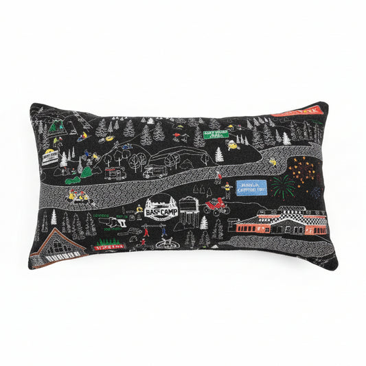 Prince Embroidered Pillow