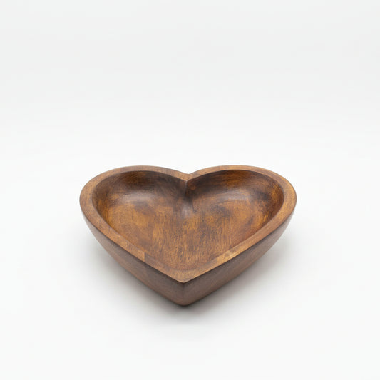 Small Wooden Heart Tray