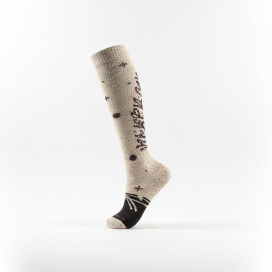 Women's Ski Full Cushion Ice Blossom OTC Socks