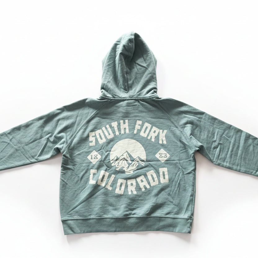 Paradise Crest Cropped Hoodie