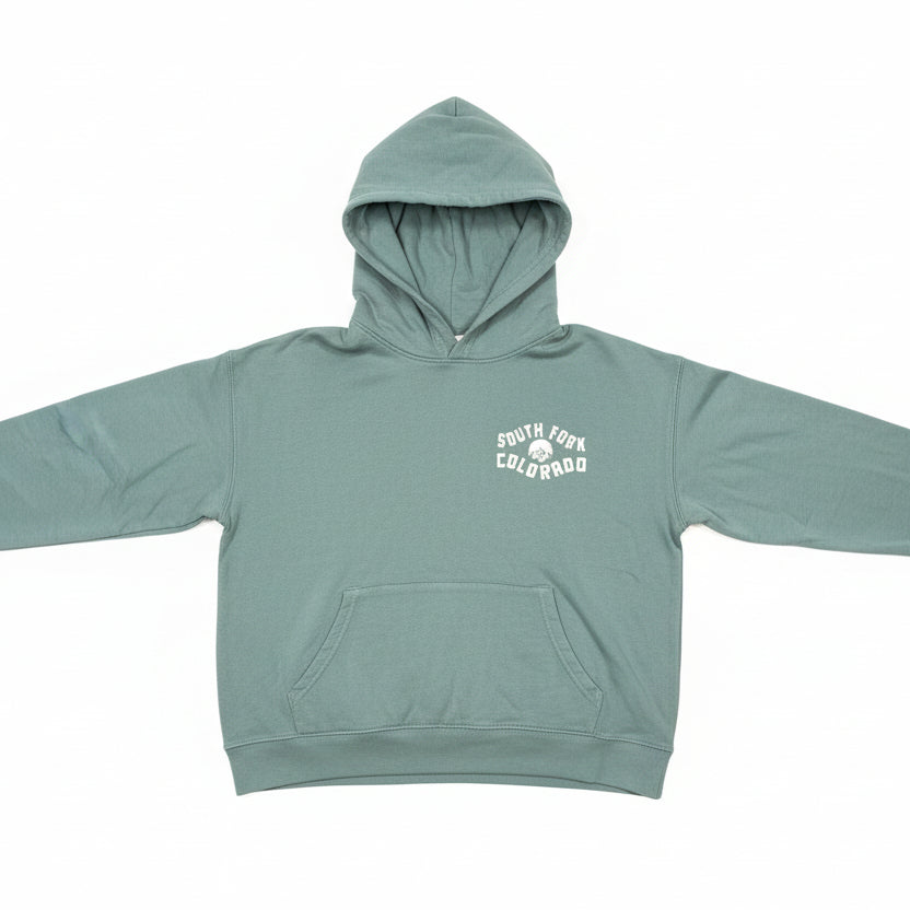 Paradise Crest Cropped Hoodie