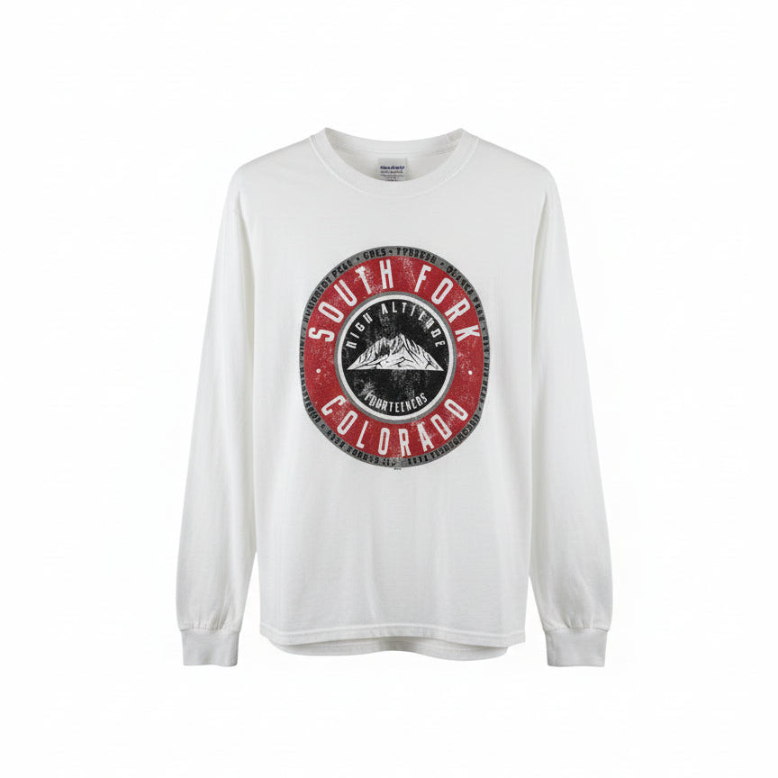 White Adult Long Sleeve 6.1OZ