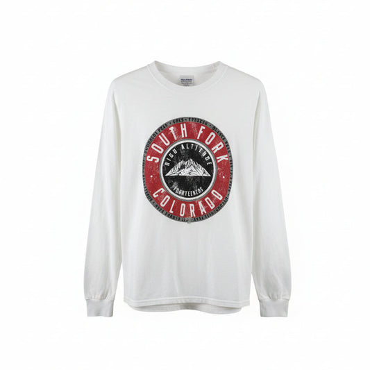 White Adult Long Sleeve 6.1OZ