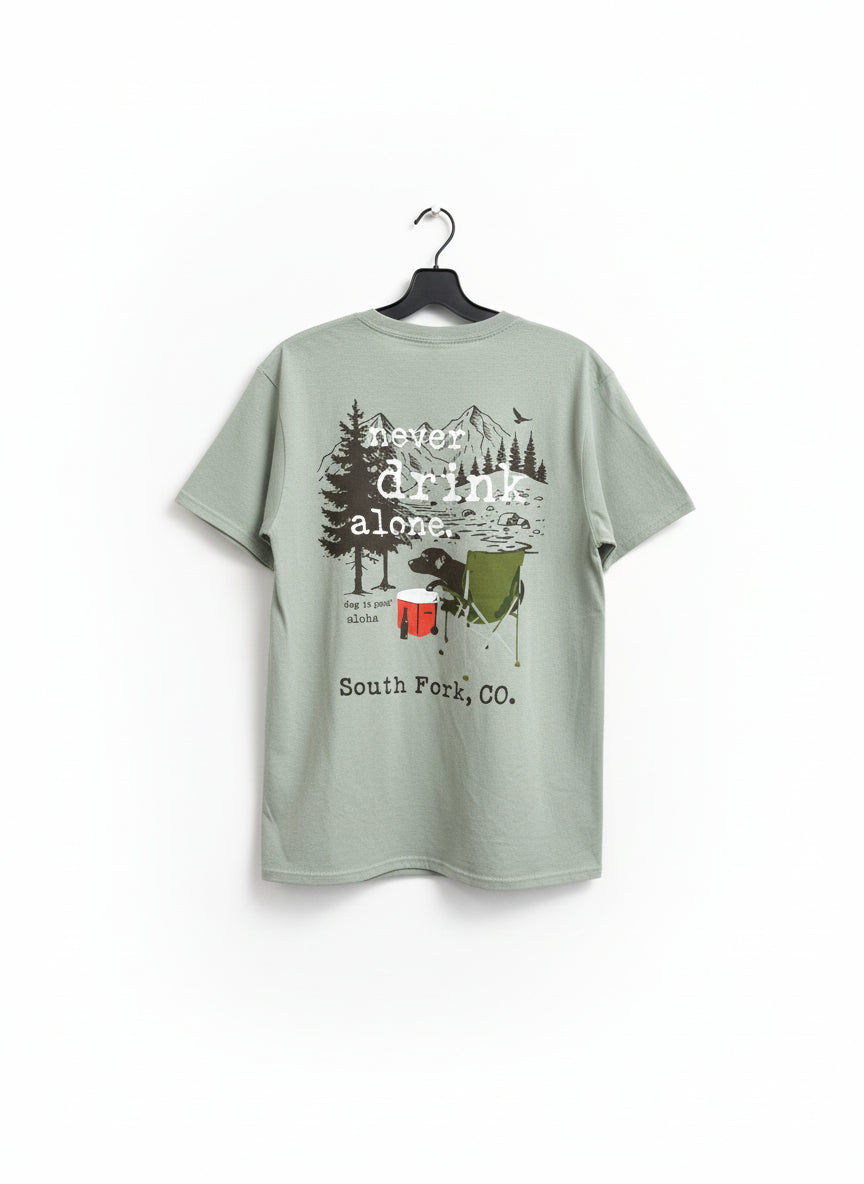 Never Drink Alone T-Shirt