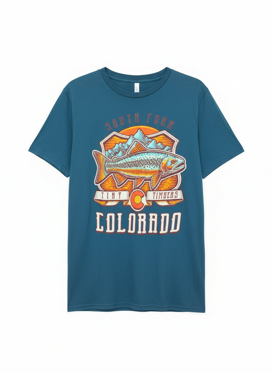 Colorado Emblem Trout T-Shirt