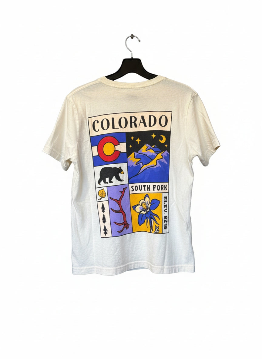 Comic Collage Colorado T-Shirt