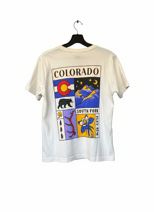 Comic Collage Colorado T-Shirt
