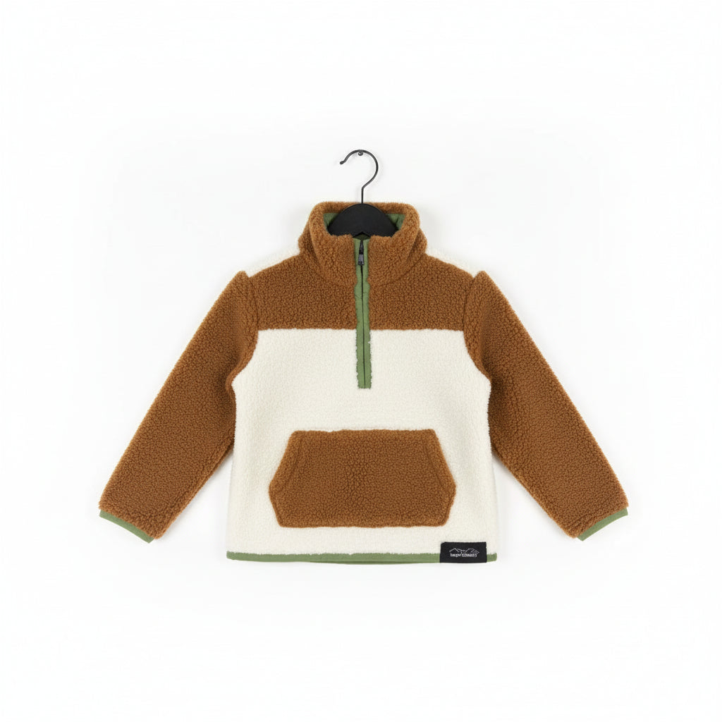 Camel Sherpa Pullover