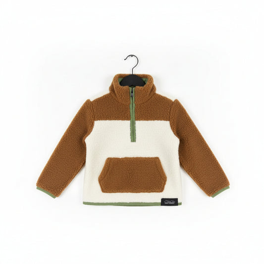 Camel Sherpa Pullover