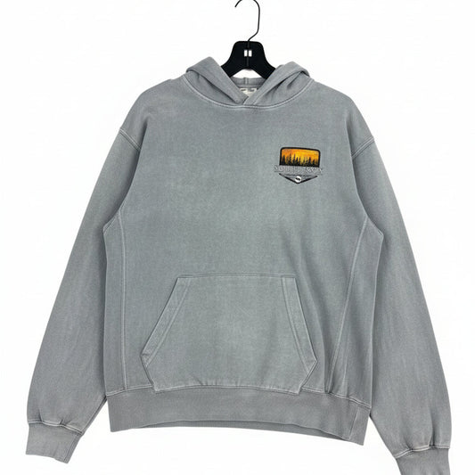 Stone Adult U.S. Apparel Premium Garment Dyed Fleece Hoodie