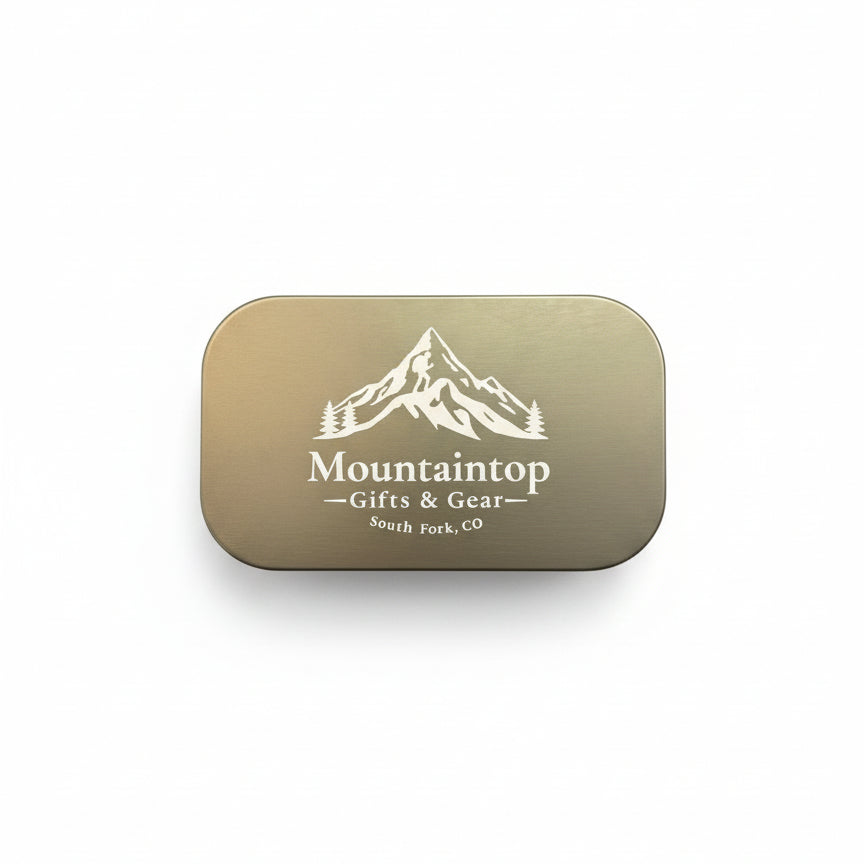 Fly Box-Aluminum Grey Logo