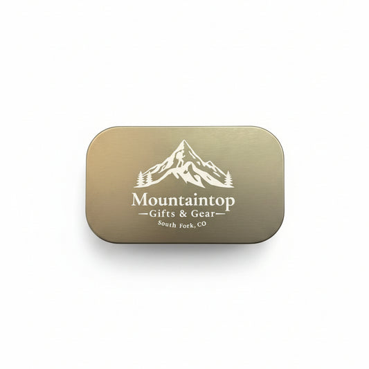 Fly Box-Aluminum Grey Logo