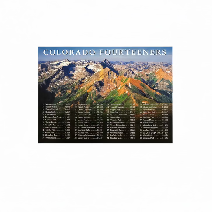 Colorado 14ers Postcards