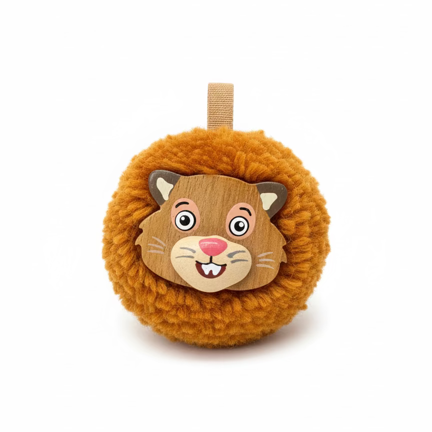 Animal Pom Pom Magnets