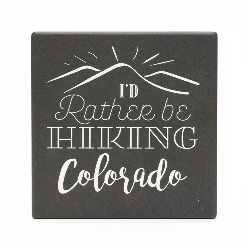Colorado Ceramic Coaster